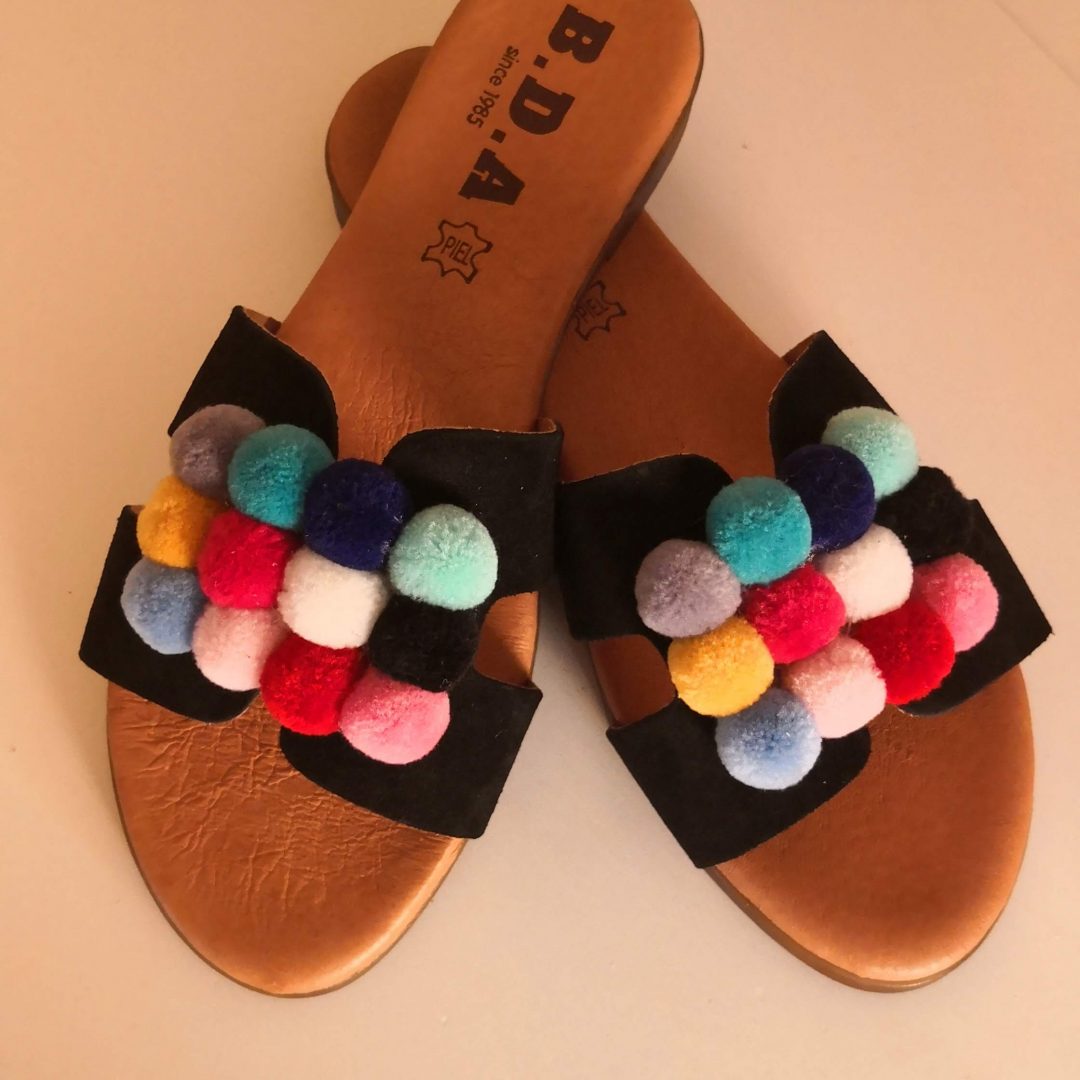 PALA POMPON ARCOIRIS