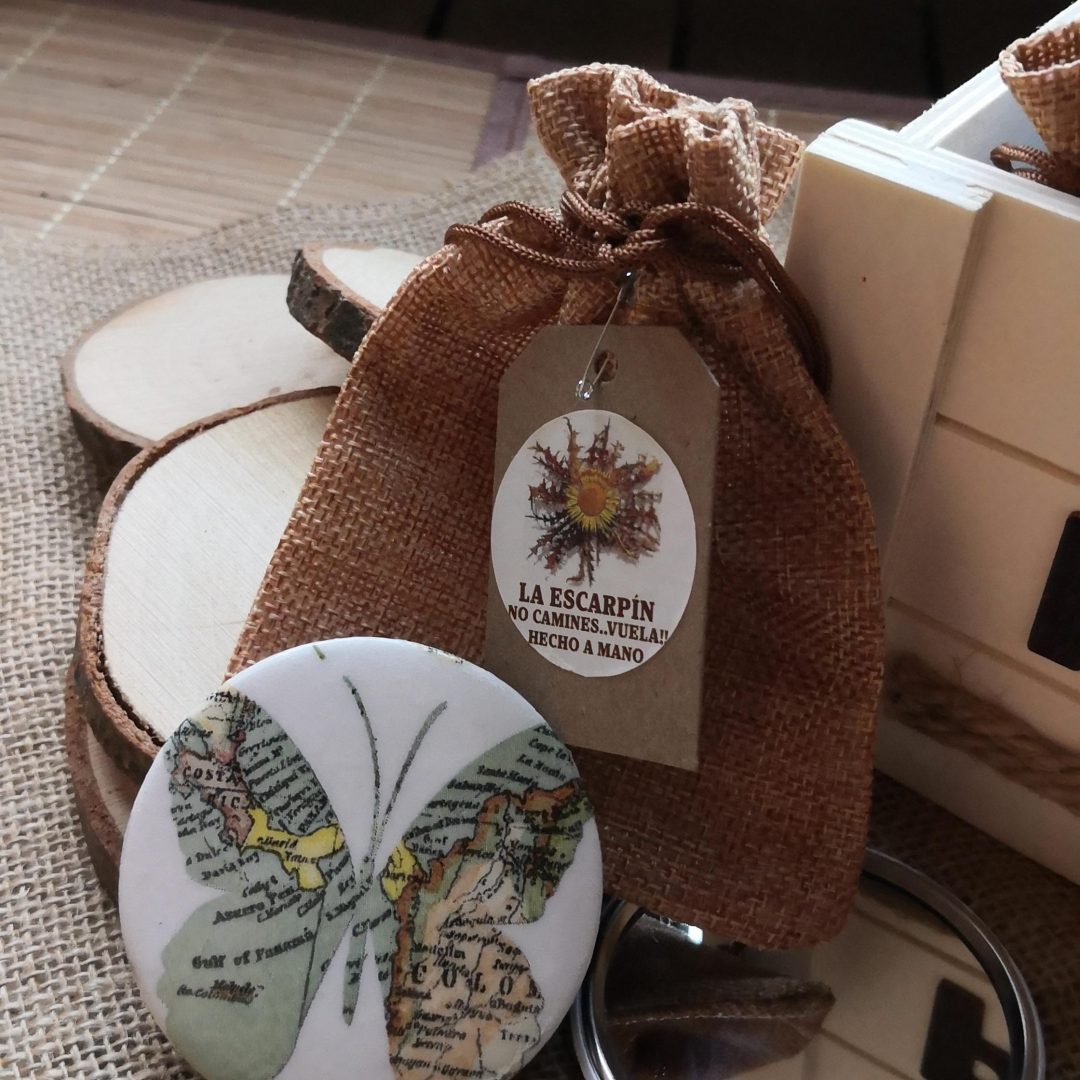 ESPEJO MARIPOSA MAPA